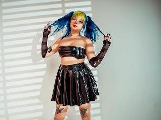 BlueAnita - I like milk sweets, I love to travel, rock and have a party. - Hello honey, you can call me BlueAnita, I am an alternative girl, different and horny, I enjoy sex, I enjoy lust and I love that they come on my face, I am a bad girl but I have my positive sides, but you must work to see them .